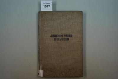 D 41 105: Wir Juden (1934)