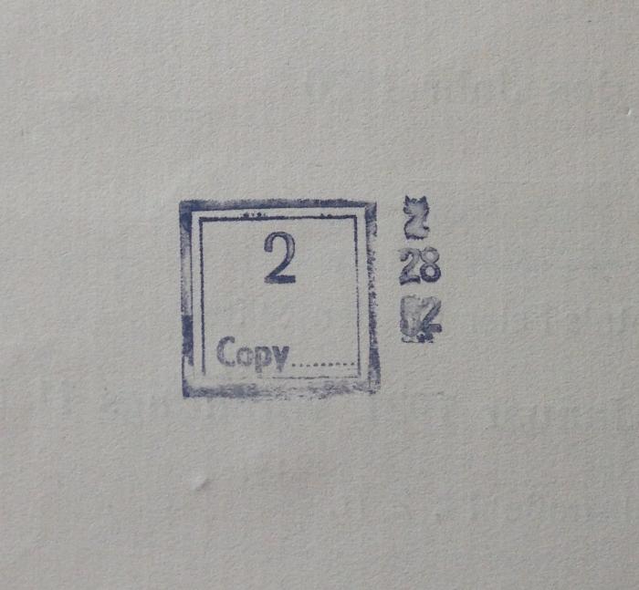 -, Stempel: -; '2
Copy
2 28 52' (Prototyp)