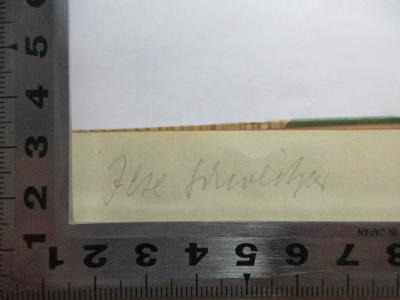 - (Schweitzer, Ilse), Von Hand: Name; 'Ilse Schweitzer'. ;4 D 508 - 2 : Handwörterbuch der Betriebswirtschaft : 2. Breslau - Handels-Hochschulwesen (1926)