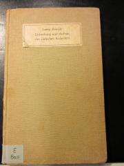 E Bas : Entstehung und Aufbau des jüdischen Kalenders (1938)