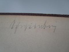 - (Schweinburg, Victor), Von Hand: Autogramm, Name; 'Schweinburg'. 