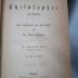 VIII 28 ad 2. Ex.: Geschichte der Philosophie im Umriß : Ein Leitfaden zur Übersicht (1887)