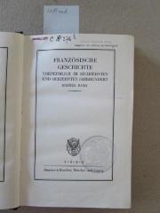 Aq 602 3: Französische Geschichte : vornehmlich im sechzehnten und siebzehnten Jahrhundert : dritter Band (1924)