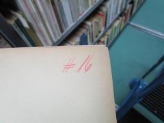 - (Hohenstein[?], Johanna), Von Hand: Exemplarnummer; '#16'. 