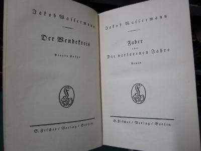III 64240 4 3.Ex.: Faber oder die verlorenen Jahre : Roman (o.J.)