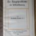 CC 1100 K65 : Die Hauptprobleme der Weltanschauung. (1910)