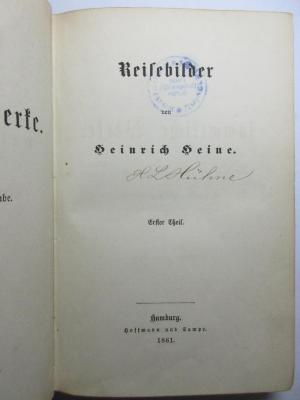 5 L 191-1 : Reisebilder (1861)