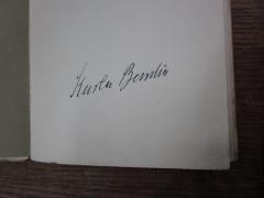 - (Bendix, Karla), Von Hand: Autogramm, Name; 'Karla Bendix'. 