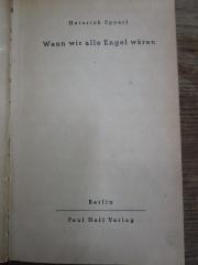 Cm 2668 1937 Ers.: Wenn wir alle Engel wären (o.J.)