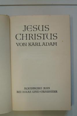 07 009884 : Jesus Christus (1933)