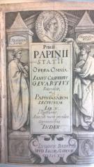 38/77/13261(3) : Opera omnia: Janus Casperius Gevartius recensuit et Papinianarum lectionum libris V illustravit  (1616)