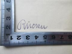 - (Rücker), Von Hand: Name; 'Rücker'. 