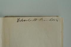 - (Einhorn, Charlotte), Von Hand: Autogramm; 'Charlotte Einhorn'. 