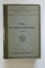 08 029305 : Der jüdische Gottesdienst in seiner geschichtlichen Entwicklung (1924)