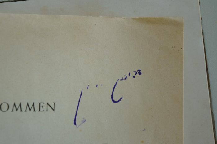 08 025881 : Die Nachkommen von Moses (Josef) Zweig ∞  I. Elka (Katti) Chaja Sarah Spitzer. Eine Nachfahrenliste (1932);- (Ulman, Yitshak), Von Hand: Autogramm; 'דר יצחק אעלמן'. 