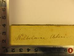 - (Urbani, Wilhelmine), Von Hand: Autogramm; 'Wilhelmine Urbani.'. 