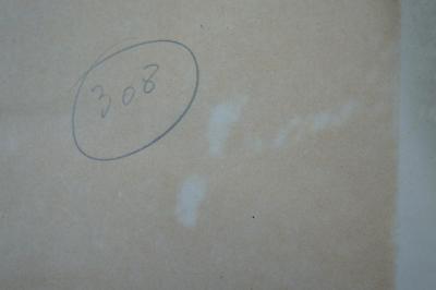 94 042836 : Petri Hispani de lingua arabica libri duo (1883);- (Gymnasium zu Brandenburg), Von Hand: Signatur; '308'. 