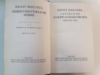 1 S 30 - 2 : Natürliche Schöpfungsgeschichte ; zweiter Teil (1924)