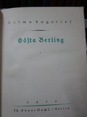 III 96680 2. Ex.: Gösta Berling (1924)