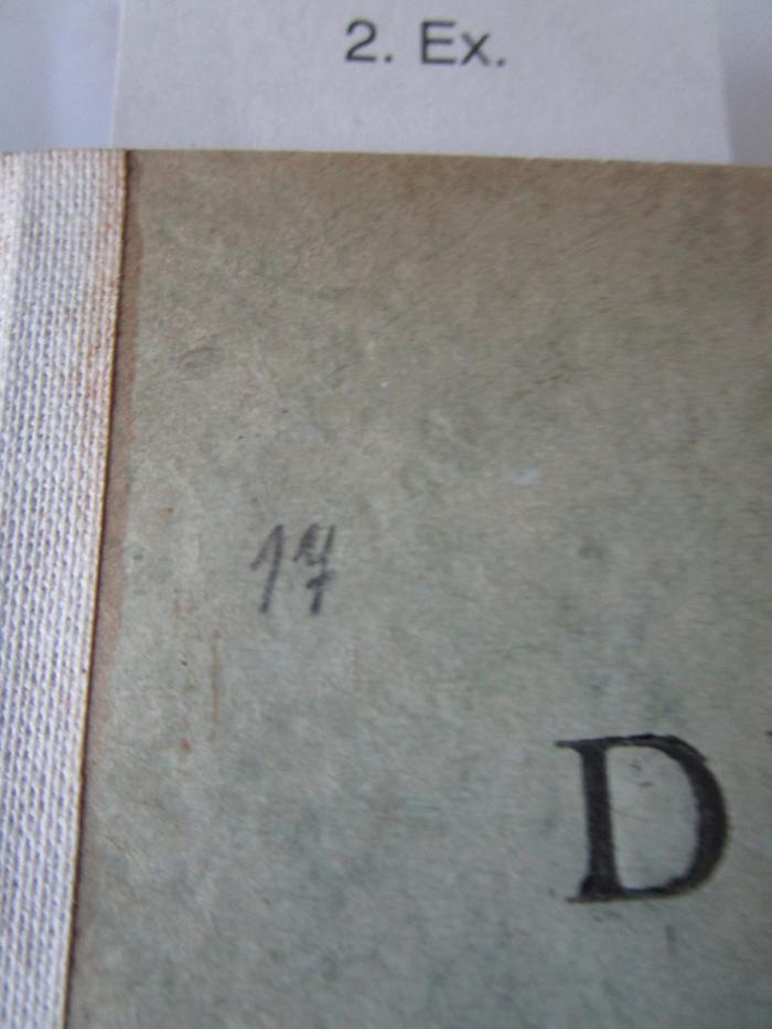 Bl 359 2. Ex.: Vier Briefe aus der Türkei (1926);J / 105 (unbekannt), Von Hand: Nummer; '17'. 