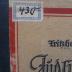 D 51 15: Jud Günther. Der böse Geist der Etappe. Ein Roman nach Tagebuchblättern aus dem Weltkrieg. (1920)