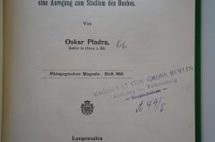 - (unbekannt;Bergungsstelle 066, Bibliothek des Apothekers Schröder), Von Hand: Nummer; '66'. 