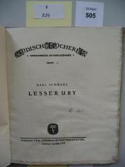 K 0 24: Lesser Ury. (k.A.)