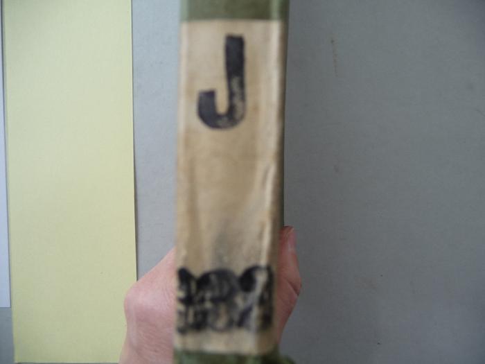 - (Jüdische Reform-Gemeinde in Berlin), Etikett: Signatur; 'J 332'.  (Prototyp)