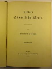 1 L 141-7 : Herders Sämmtliche Werke : 7. (1884)