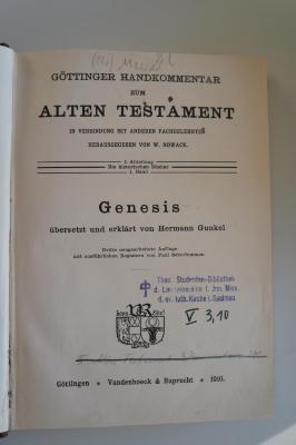 95 058113 : Genesis (1910)