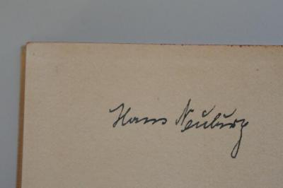 96 001805 : Jesus (1929);- (Neuburg, Hans), Von Hand: Autogramm; 'Hans Neuburg'. 