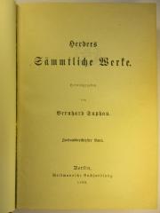1 L 141-32 : Herders Sämmtliche Werke : 32. (1899)