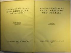 2 A 56 - 5 : Erde, Gewächs und Weltall (1927)