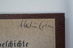 - (Cohen, Martin), Von Hand: Autogramm; 'Martin Cohen'. 
