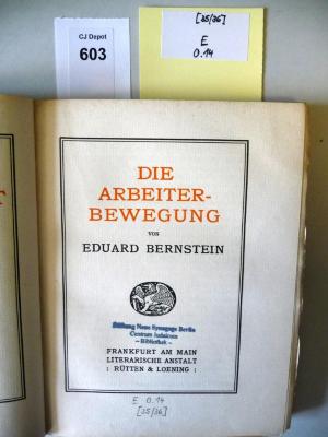 E 0 14 [35/36]: Die Arbeiter-Bewegung. (k.A.)