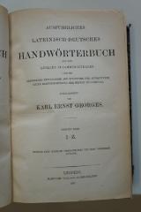 96 030723_a : Ausführliches lateinisch-deutsches und deutsch-lateinisches Handwörterbuch : aus den Quellen zusammengetragen und mit besonderer Bezugnahme auf Synonymik und Antiquitäten unter Berücksichtigung der besten Hülfsmittel I-Z (1879)