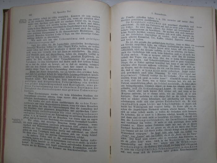 Kk 804: Die Nervosität : Ihre Ursachen, Erscheinungen und Behandlung : Für Studierende und Ärzte (1906);G45 / 974 (Stargardter, Isidor Julius), Von Hand: Annotation. 