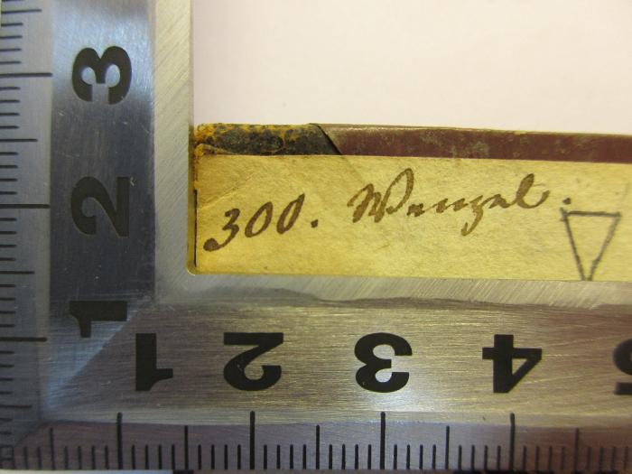 5 L 339 : Gedichte (1843);-, Von Hand: ; '300. Wenzel '