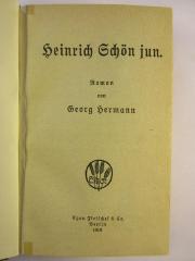 5 L 133&lt;23&gt; : Heinrich Schön jun. (1919)
