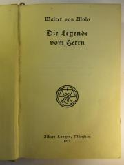 5 L 201 : Die Legende vom Herrn (1927)