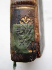 - (Johannis-Freimaurerloge Balduin zur Linde (Leipzig)), Etikett: Signatur; 'XXII 7. d'. 