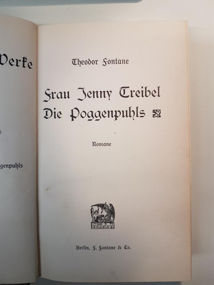 1 L 197-1,8 : Frau Jenny Treidel : Die Poggenpuhls (1908)