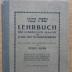 H 0 83: Lehrbuch der Hebräischen Sprache für Schul- und Selbstunterricht : Sefat amenu, 1. Teil  (1920)