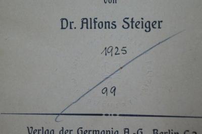 97 052570 : Der neudeutsche Heide im Kampf gegen Christen und Juden (1924);- (Deutsche Hochschule für Politik Bibliothek), Von Hand: Signatur; '1925 
99'. ;- (Deutsche Hochschule für Politik. Bibliothek;Deutsche Hochschule für Politik), Prägung: Ortsangabe, Name, Wappen; 'Deutsche Hochschule f. Politik, Bücherei'.  (Prototyp);- (Deutsche Hochschule für Politik Bibliothek), Prägung: Name, Besitzwechsel; 'Deutsche Hochschule für Politik Bücherei'. 