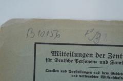 - (Reichsführer SS. Bücherei), Von Hand: Signatur; 'B10156 4°J9'. 