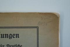 - (unbekannt;Reichsführer SS. Bücherei), Von Hand: Monogramm; 'SD'. 