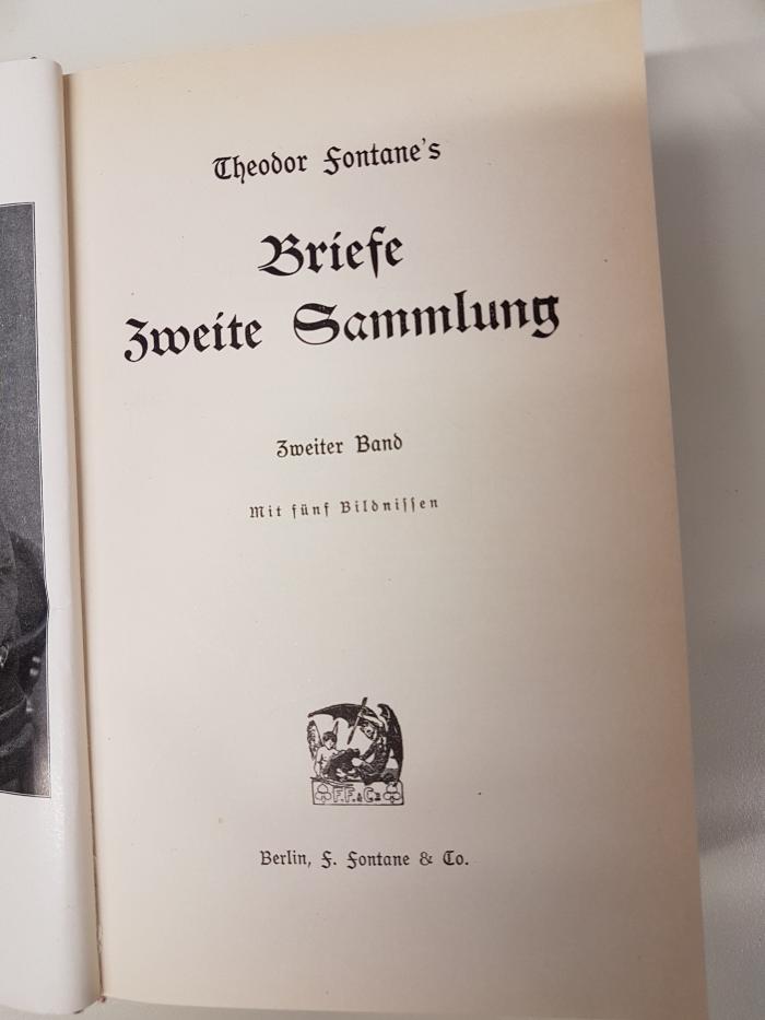 1 L 197-2,11 : Briefe zweite Sammlung : Zweiter Band ([1910])