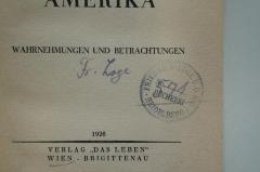 - (Independent Order of B'nai B'rith. Friedrich-Loge), Von Hand: Name; 'Fr. Loge
'. 