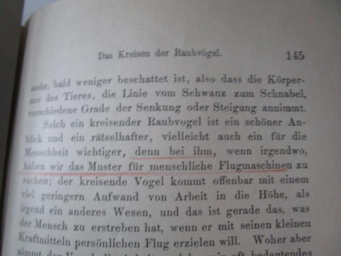X 846: Naturwissenschaftliche Plaudereien (1898);J / 166 (unbekannt), Von Hand: Annotation. 