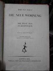 IV 11446 c 2. Ex.: Die neue Wohnung : Die Frau als Schöpferin (1925)